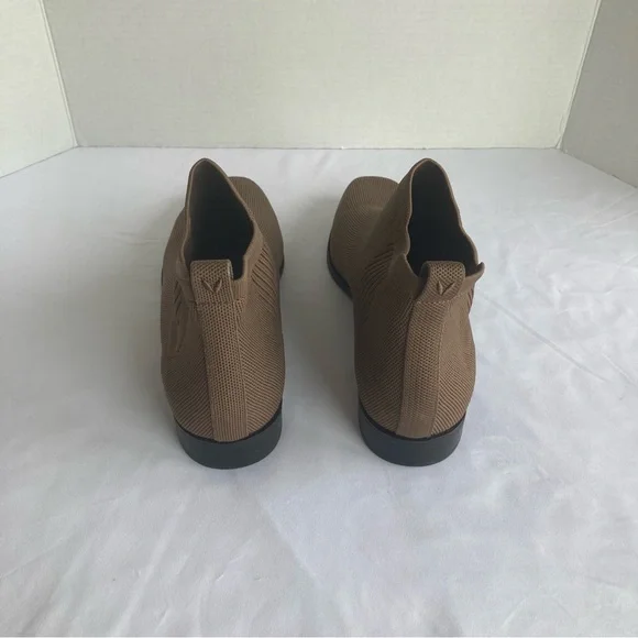 Women's Vivaia Ryan Square Toe Boots Booties Brown Chelsea Size 42/Size 10.5 - Picture 5 of 11